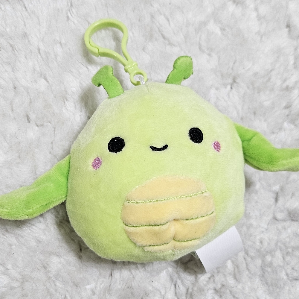 Squishmallows Clip Pilar the Grasshopper